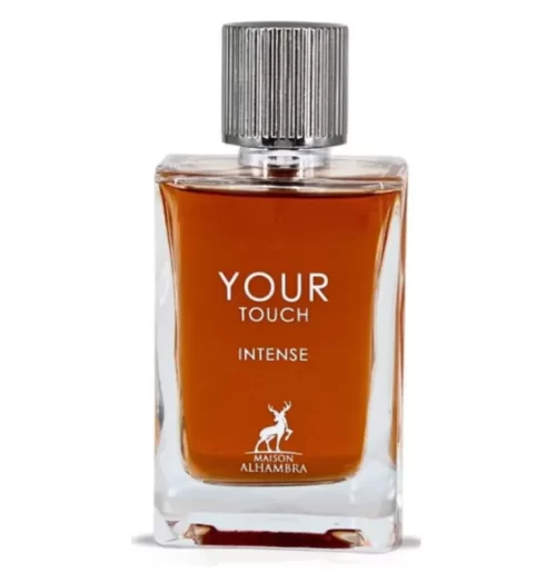 Maison Alhambra Your Touch Intense 100ml - Frasco Perfume Maison Alhambra Your Touch Intense 100ml frasco árabe unisex oriental vainilla toffee canela tonka ámbar
