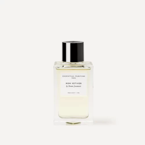 Perfume Essential Parfums Mon Vetiver 100ml frasco nicho unisex cítrico amaderado vetiver gin enebro