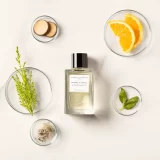 Essential Parfums Orange X Santal 100ml ingredientes naranja amarga albahaca ciprés y sándalo