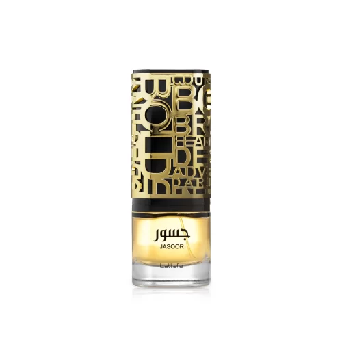 Perfume Lattafa Jasoor 100ml frasco árabe masculino amaderado aromático manzana tabaco lavanda cuero tonka