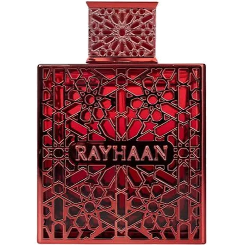 Rayhaan Crimson 100ml - Frasco Perfume Rayhaan Crimson 100ml frasco árabe unisex especiado resinoso canela cardamomo benjuí vainilla incienso