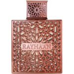 Perfume Rayhaan Divine 100ml frasco árabe femenino floral afrutado litchi peonía rosa vainilla chocolate