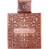 Perfume Rayhaan Divine 100ml frasco árabe femenino floral afrutado litchi peonía rosa vainilla chocolate