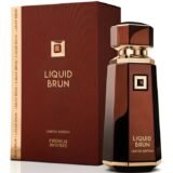 French Avenue Liquid Brun Limited Edition 150ml frasco con caja perfume árabe unisex oriental cítricos lavanda vainilla