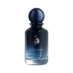 Frasco Laverne Champion 100ml, perfume árabe masculino fougère aromático con bergamota, lavanda, vetiver y cedro