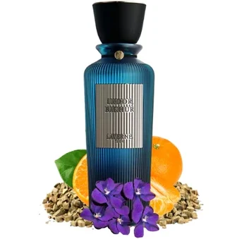 Laverne La'Dor Bakhur Classic 200ml con notas olfativas, perfume árabe unisex amaderado incienso con violeta y gaiac