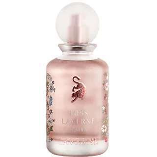 Perfume Laverne Miss Laverne Garden 100ml frasco árabe mujer floral frutal grosella pera rosa orquídea vainilla
