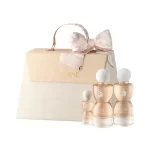 Set Laverne Sense Forever 75ml: perfume, capilar y mini de bolso, árabe mujer floral oriental con melocotón y vainilla