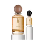 Frasco Laverne Soir 100ml con miniatura de 10ml, perfume árabe unisex oriental amaderado con higo, vainilla y ámbar