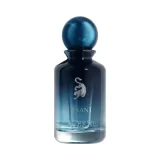 Frasco Laverne Tyrant 100ml azul, perfume árabe masculino amaderado oriental con bergamota, lavanda, vainilla y ámbar