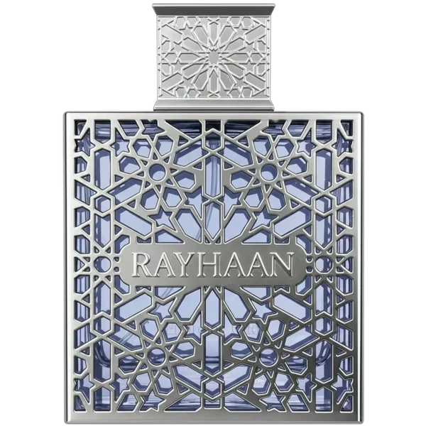 Perfume Rayhaan Aquatica 100ml frasco árabe hombre cítrico tropical lima leche de coco caña de azúcar ron tonka