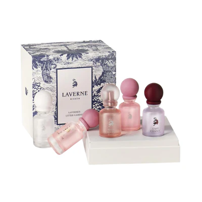 Laverne Little Garden For Her - Set 5x10ml Set Laverne Little Garden For Her: 5 miniperfumes árabes de 10 ml In Love, Last Chance, Bella, Musk Garden y Miss Laverne