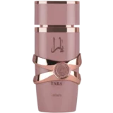 Perfume Lattafa Yara Elixir 100ml frasco árabe mujer oriental vainilla gourmand fresa grosella negra caramelo