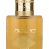 Perfume Lattafa Fire On Ice 110ml frasco árabe unisex gourmand frutal frambuesa coñac