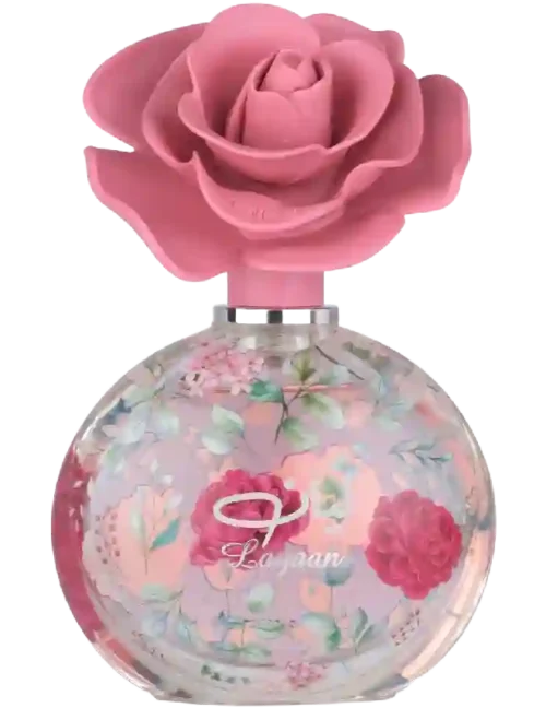 Perfume Lattafa Layaan 75ml frasco árabe femenino floral frutal pera verde jazmín