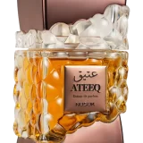 Perfume Nusuk Ateeq Extrait de Parfum 100ml frasco árabe masculino aromático oriental tabaco miel