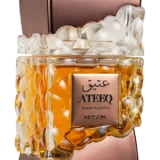Perfume Nusuk Ateeq Extrait de Parfum 100ml frasco árabe masculino aromático oriental tabaco miel