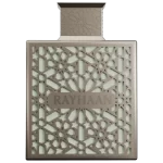 Perfume Rayhaan Terra 100ml frasco árabe hombre oriental especiado amaderado incienso cardamomo azafrán oud ámbar