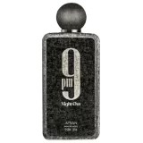 Perfume Afnan 9 PM Night Out Extrait 100ml frasco árabe unisex frutal especiado fruta del dragón cognac ante y tonka