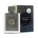 Armaf Club de Nuit Bling 75ml frasco con caja perfume árabe unisex amaderado fresco cítricos y vainilla