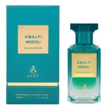 Ayat Amalfi Neroli 80ml frasco con caja perfume árabe unisex cítrico aromático bergamota neroli y ámbar