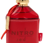 Perfume Dumont Nitro Red 100ml frasco árabe hombre aromático frutal manzana sandía bergamota y sándalo