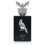 Perfume Lattafa Pride Shaheen Silver 100ml frasco árabe unisex amaderado musgoso cítrico bergamota cassis y musgo