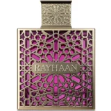 Perfume Rayhaan Kiss 100ml frasco árabe mujer gourmand frutal cremoso fresa coco leche condensada vainilla