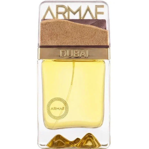 Perfume Armaf Dunescape Dubai Extrait 100ml frasco árabe unisex aromático fougère limón naranja sanguina y sándalo