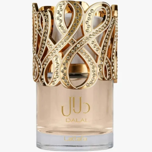 Perfume Lattafa Dalal 100ml frasco árabe mujer floral frutal gourmand manzana mandarina jazmín y vainilla