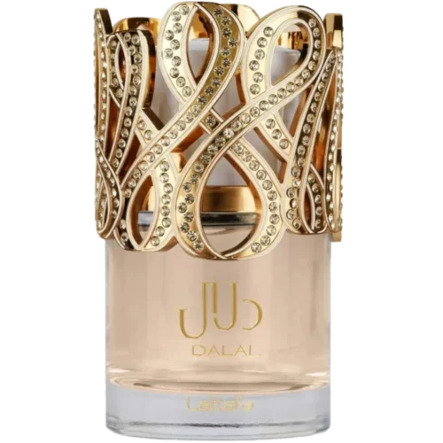 Perfume Lattafa Dalal 100ml frasco árabe femenino floral frutal gourmand manzana mandarina jazmín vainilla