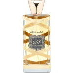 Perfume Lattafa Oud Mood Elixir 100ml frasco árabe unisex oriental especiado azafrán oud ante y vainilla