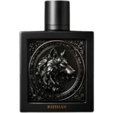 Perfume Rayhaan Wolf 100ml frasco árabe hombre especiado gourmand cardamomo toffee vainilla y ámbar