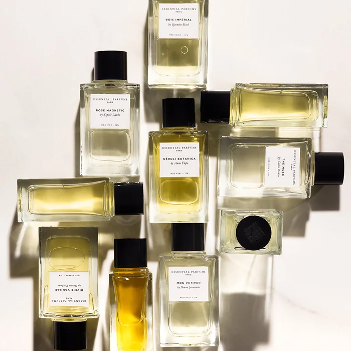 Colección de perfumes Essential Parfums Paris