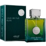 Armaf Club de Nuit Elite 105ml frasco con caja perfume árabe hombre cítrico aromático té verde bergamota vetiver cedro