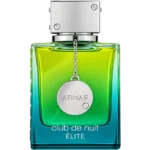 Perfume Armaf Club de Nuit Elite 105ml frasco árabe hombre cítrico aromático té verde bergamota manzana rosa vetiver