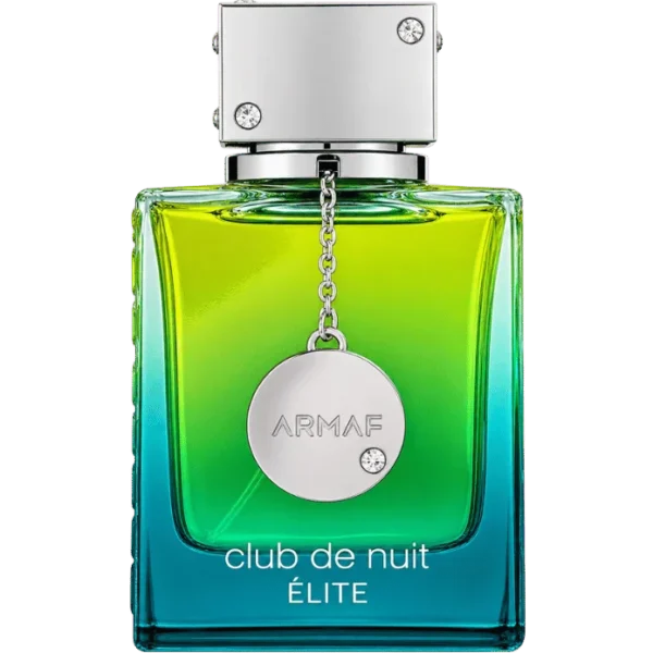 Perfume Armaf Club de Nuit Elite 105ml frasco árabe hombre cítrico aromático té verde bergamota manzana rosa vetiver