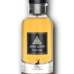 Perfume Maison Alhambra Jean Lowe Fraiche 100ml frasco árabe hombre amaderado especiado oud cacao rosa azafrán cuero