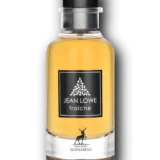 Perfume Maison Alhambra Jean Lowe Fraiche 100ml frasco árabe hombre amaderado especiado oud cacao rosa azafrán cuero