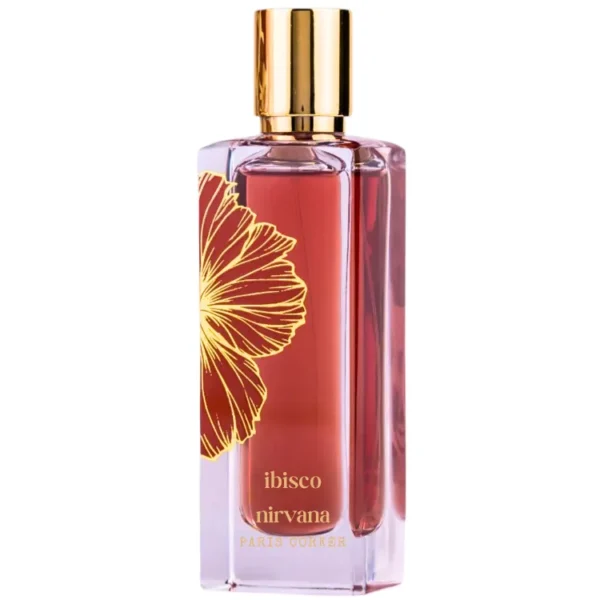 Perfume Paris Corner Ibisco Nirvana 65ml frasco árabe unisex floral frutal grosella negra menta hibisco rosa vainilla