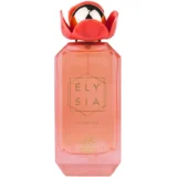 Perfume Fragrance World Elysia Lychee Fizz 100ml frasco árabe mujer floral frutal lichi grosella negra violeta vainilla