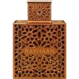 Perfume Rayhaan Vantage 100ml frasco árabe unisex amaderado especiado cardamomo bergamota incienso mirra enebro cedro